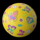 Colorful butterfly rubber playgroundball PG-010