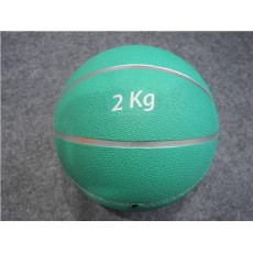 2kg rubber medicine ball MB-002