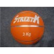 Rubber classic orange basketball