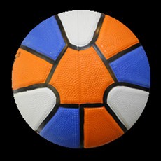 Special mold 11 panel  rubber basketball  RB-034