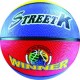 Multi color rubber basketball RB-014