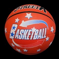 Rubber basketball for promotion RB-018