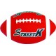Official size 9 rubber american football AF-001